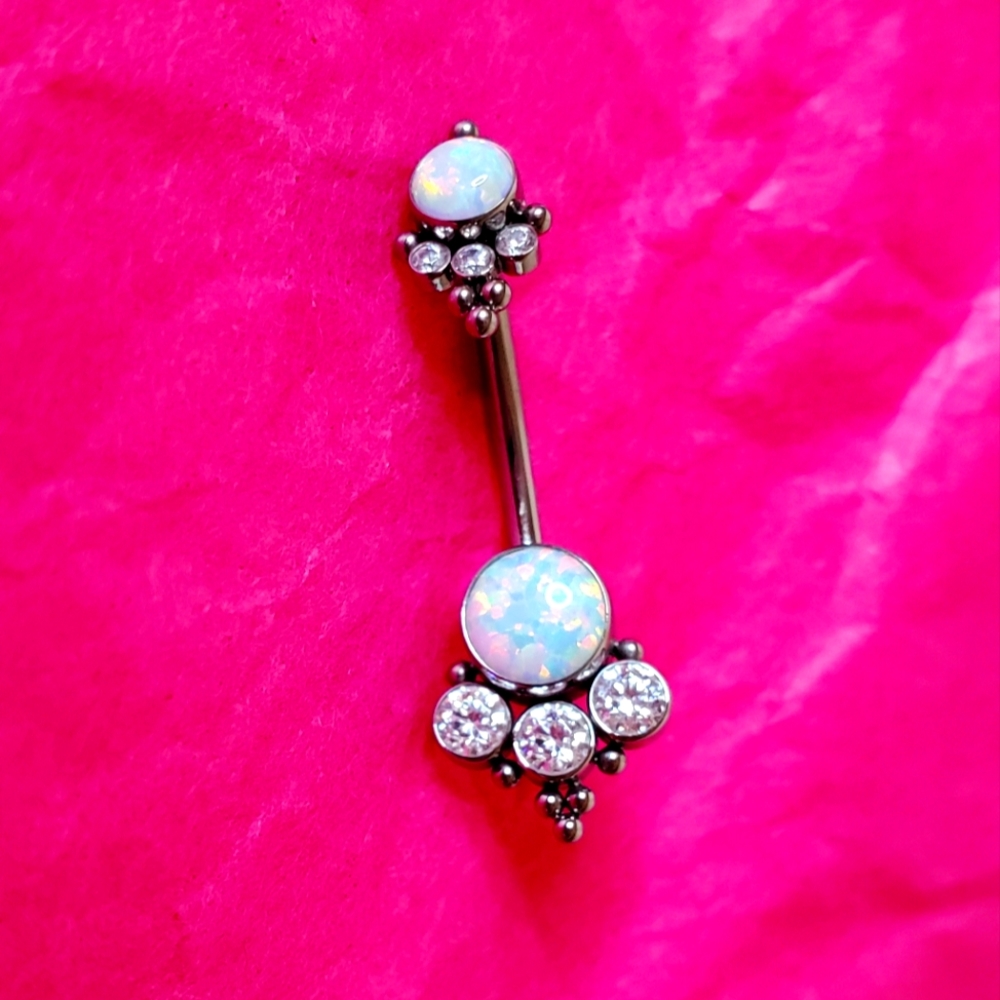 LeRoi Fine Jewelry Naval Barbell/ Belly Ring